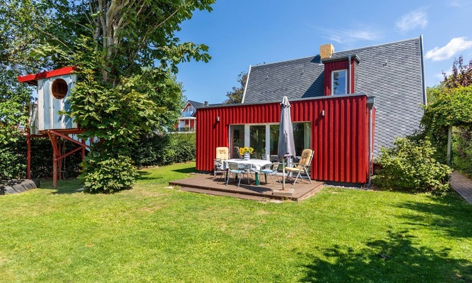 Nienhagen Cabina | Finnhütte mit Kamin und Meerblick - Balcony - Finnhütte mit Kamin & Meerblick -