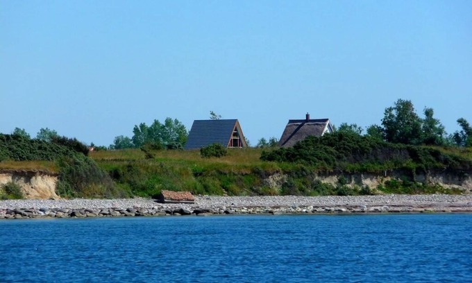 Dranske Casa | Finnhaus a 200 metros de la costa del mar Báltico, vista al mar a Hiddensee, wifi gratis