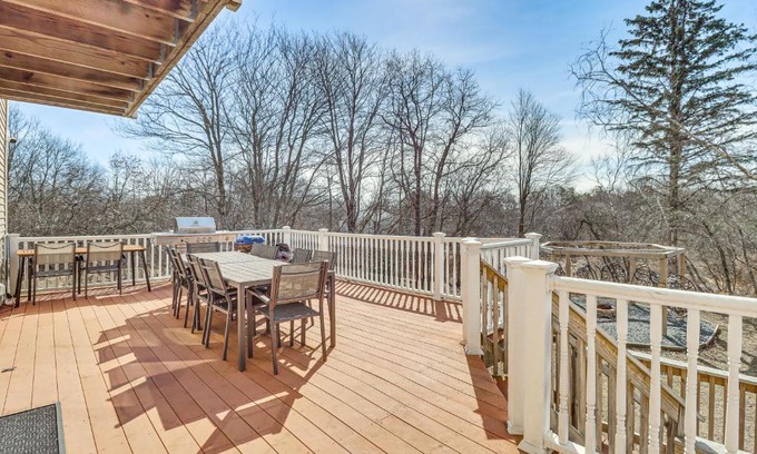 Long Pond Casa | Fire Pit and Game Room Spacious Poconos Retreat!
