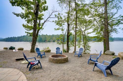Averill Park Casa | Fire Pit and Views Crooked Lake Group Getaway!