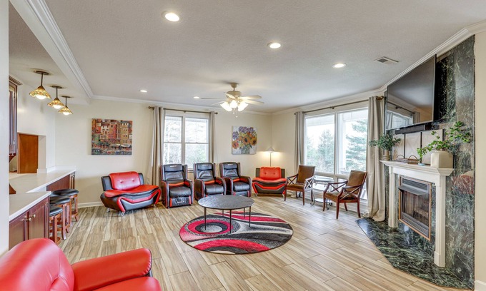 Marshall Casa | Casa de 7 acres con vistas a la montaña - 16 millas a Asheville