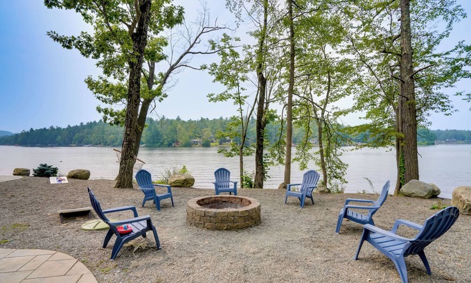 Averill Park Casa | Fire Pit + Views: Crooked Lake Group Getaway!