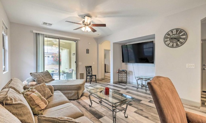 Marley Park Casa | Fire Table, Grill Surprise Cottage with Pool Access