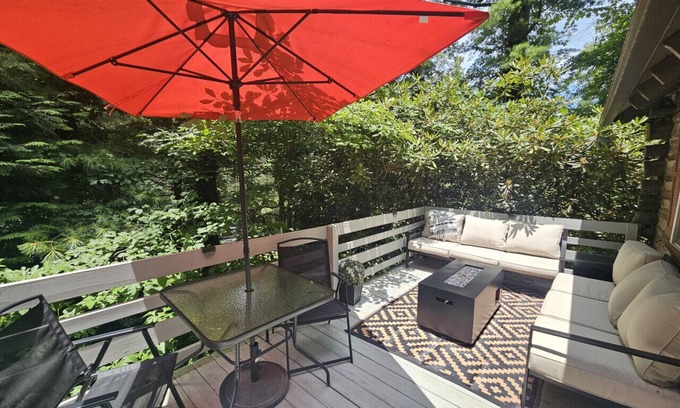 Hendersonville Cabina | Firefly Cabin-1930's Retreat: Bikes, BBQ, walk dtn
