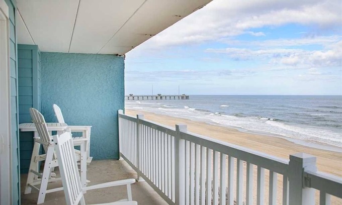 South Nags Head Condominio | Hermosas vistas directas al mar!