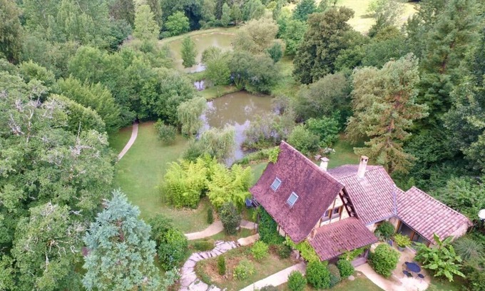Payrac Casa | Cabane du Pêcheur – Casa de campo en la naturaleza con piscina, sauna y PMR