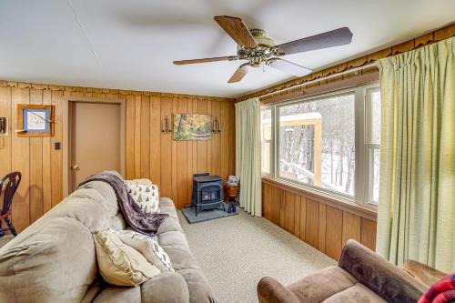 Steuben Casa | Fish, Hike and Relax Riverfront Manistique Cabin