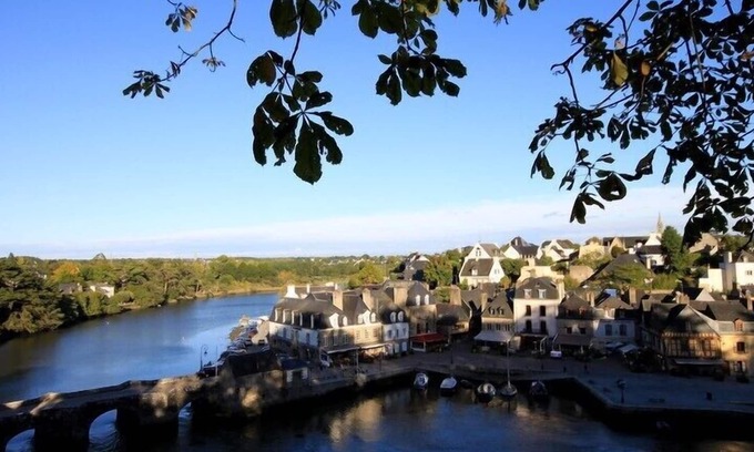 Port de St Goustan Casa | CASA jardín en el corazón del pequeño puerto ST Goustan Auray, Golfo de Morbihan