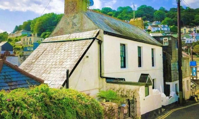 West Looe Cabaña | Jessamine - una lujosa cabaña de pescadores totalmente restaurada cerca del puerto