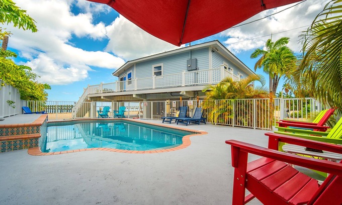 Big Pine Key Casa | Preciosa casa de 3 dormitorios y 4 baños con vistas a aguas abiertas en Big Pine Key