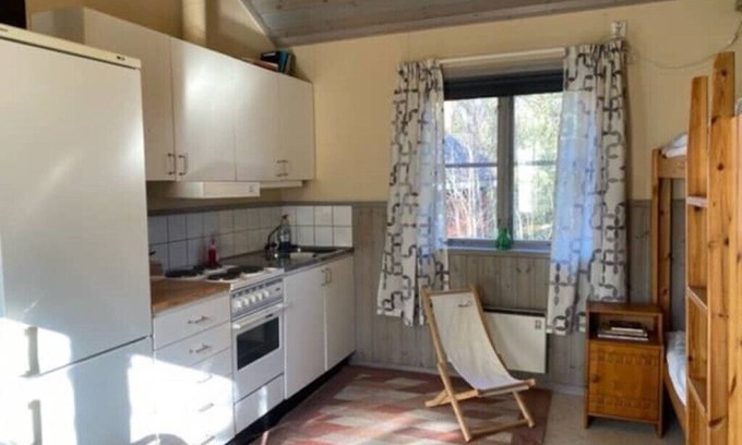 Ramsjo Casa | Fiska och bo på Ramsjö camping i stor timmerstuga