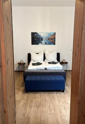 Wittenberge Apartamento | Five-O Apartment Precht - QueenSize Bett