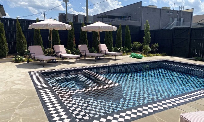 Five Points Casa | Five Points House Luxury Pool, Hot Tub, Spa, Speakeasy Bar, Grill, Fire Pit