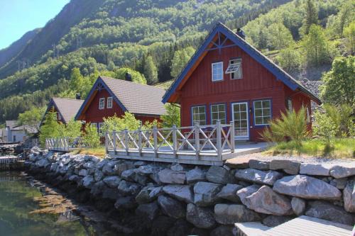 Mauranger Casa | Fjordhytte-6 direkt am Maurangerfjord, einem Seitenarm des Hardangerfjords