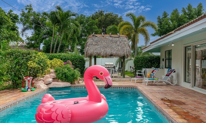 Harbor Village Casa | Pompano Beach Retreat: Espacioso y extenso Rambler