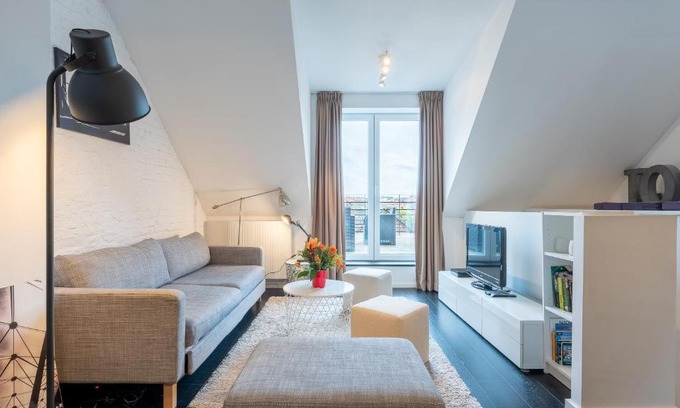 Ixelles Apartamento | Flagey Penthouse Duplex