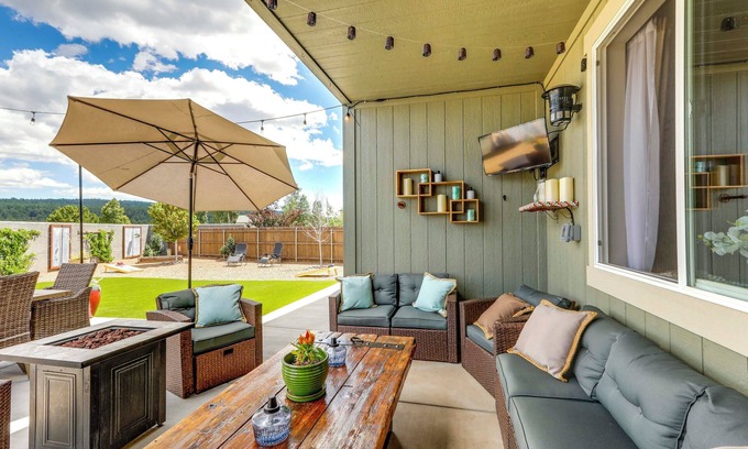 Bellemont Casa | Flagstaff Home w/ Backyard Oasis: 38 Mi to Sedona!