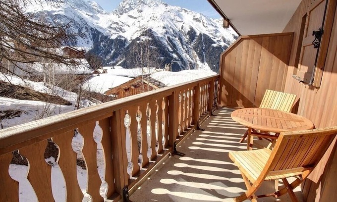 Sainte-Foy-Tarentaise Condominio | Flat 6 pax - Le Ruitor- South Exposition Mountain View