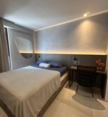Intermares Apartamento | FLAT aconchegante e moderno, 100m do mar