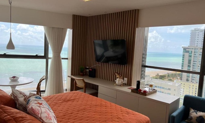 Pina Apartamento | Flat Beira Mar Boa Viagem- Beach Class Internacional