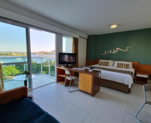 Praia do Canto Apartamento | Flat charmoso na ilha de Vitória Praia do Canto