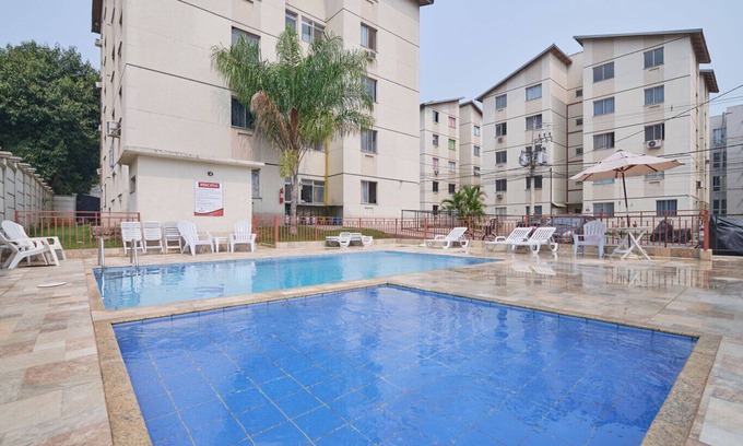 Santa Cruz Apartamento | Flat confortável com Wi-Fi em Santa Cruz/RJ