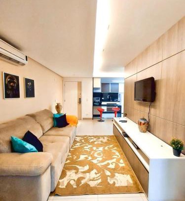 Santa Fe Apartamento | Flat Elegante e Confortável no Manhattan
