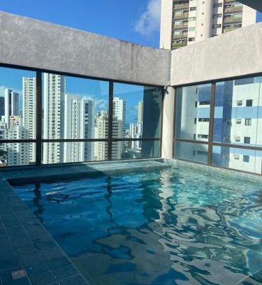 Boa Viagem Apartamento | Flat em Boa Viagem - AP1006 Rooftop470