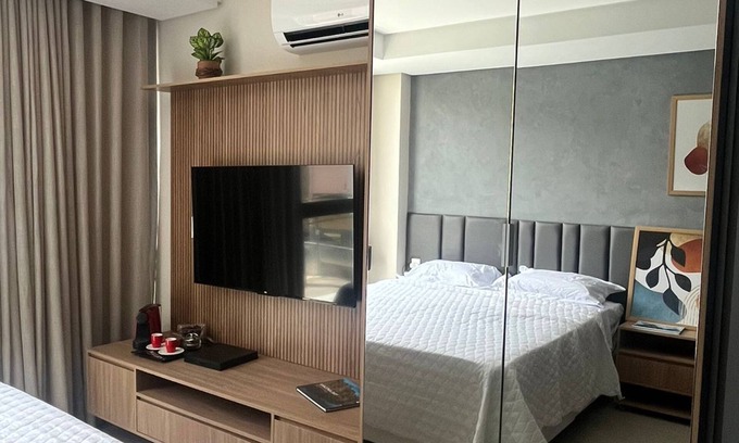 Boa Viagem Apartamento | Flat Encantador "local Privilegiado e Estilo Sofisticado"
