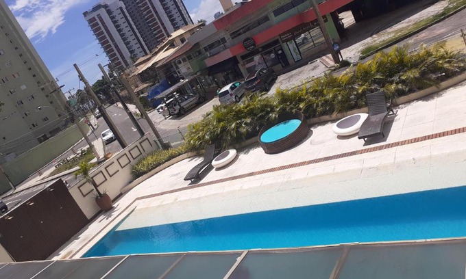 Jaguaribe Apartamento | FLAT ENCANTADOR A UM PASSO DA PRAIA