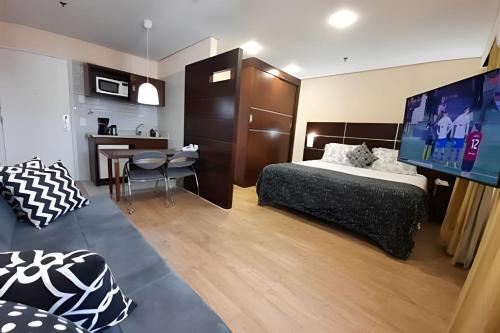 Chacara Santo Antonio Apartamento | Flat Hotel Rua Americo Brasiliense 2163 Uh1208