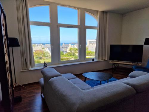 Plougasnou Apartamento | Flat in Primel with Sea View & Beaches Nearby
