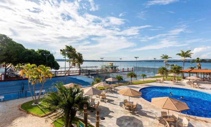 Smin Apartamento | Flat Lake Side cantinho café Lago Paranoá Brasília Df