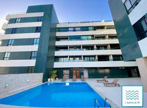 Rio Vermelho Apartamento | Flat Luxuoso-Piscina, Praia e Serviço de Camareira
