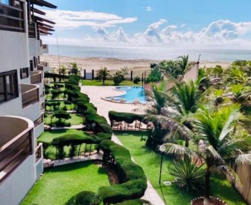 Taiba Apartamento | Flat Malua - Apartamento Pé Na Areia Com Vista Mar Taíba-CE
