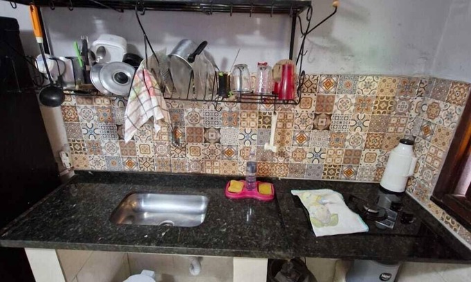 Itapua Apartamento | Flat na Praia de Itapuã no Térreo com AR-Condicionado - SEM TAXAS