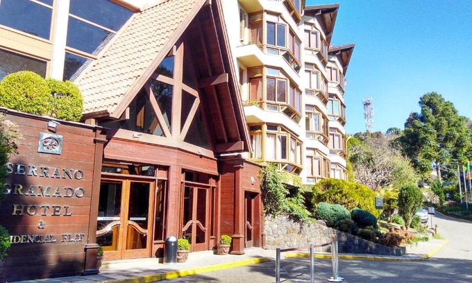 Planalto Apartamento | Flat no Hotel Wish Serrano Resort