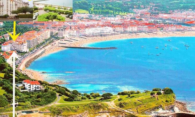 Saint-Jean-de-Luz Apartamento | Aptto. de 2 Hab. a pie de playa y cerca del centro, en antiguo Hotel con encanto