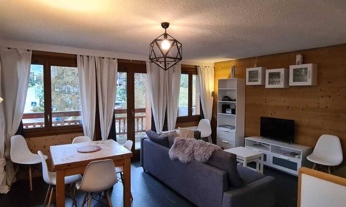 Les Almes Apartamento | Apartamento-Confortable-Habitación con desagüe-Vista a la Montana