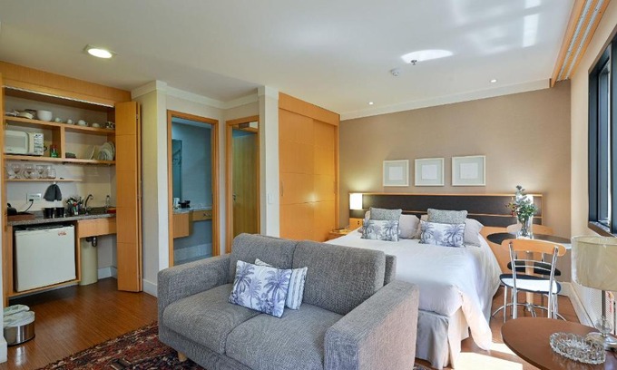 Jardins Apartamento | Flat particular com duas suítes em hotel nos Jardins!