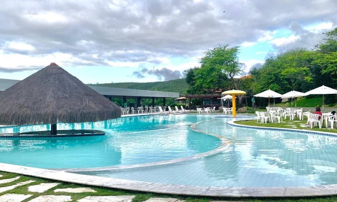 Saire Apartamento | Flat | Tie | Hotel Fazenda Monte Castelo - Next to the leisure area!