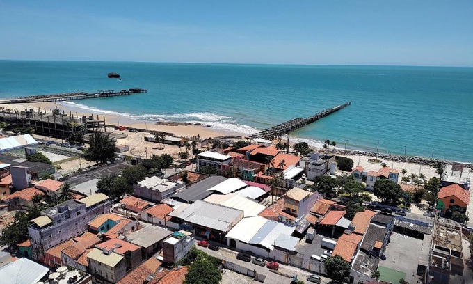 Praia de Iracema Apartamento | Flat Vista sensacional 4 pessoas
