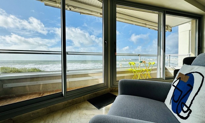 Bourgenay Apartamento | Piso con impresionantes vistas sobre la bahía de Les Sables