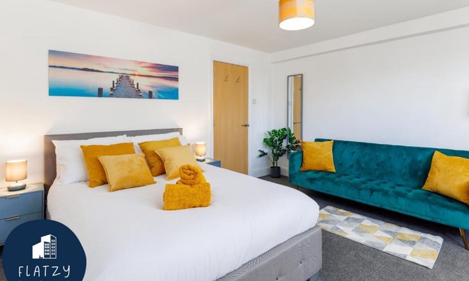 Liverpool Apartamento | FLATZY - Modern Apartment Close to Football Stadiums