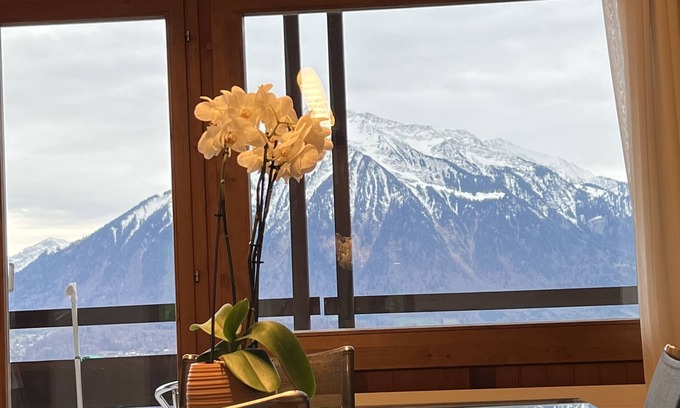 Aeschlen ob Gunten Apartamento | "Fledermaus" An apartment for 6 people