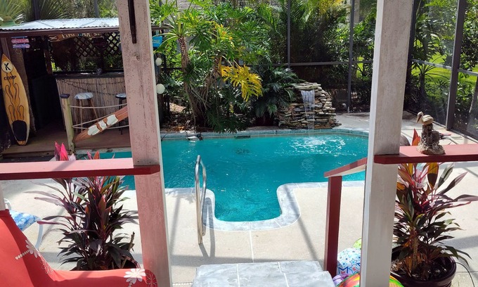 Fleming Island Casa | Fabulosa casa de vacaciones en Florida 3/2 con piscina privada y jacuzzi