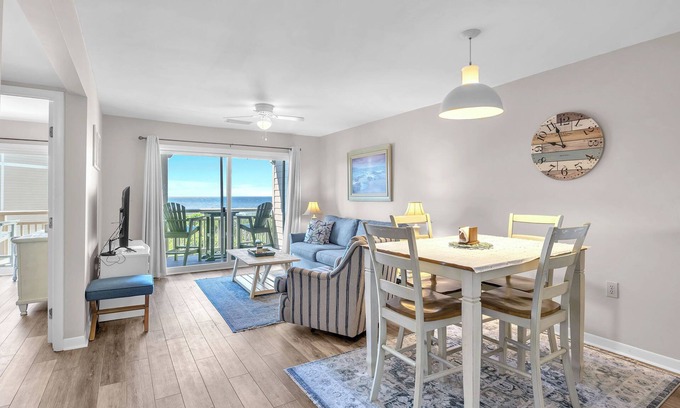 Caswell Beach Condominio | Flip Flop Fantasy: acogedor condominio de 2 habitaciones / 2 baños con vista al mar