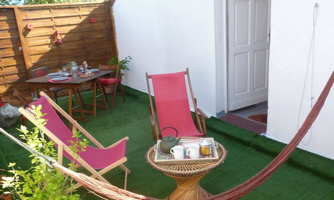 Aubervilliers Casa | Piso en casa con encanto + terraza + metro: la campaña en París