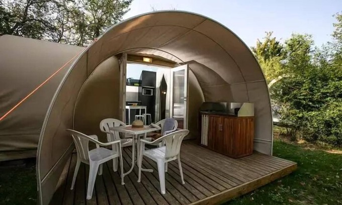La Romieu Casa | Camping Camp Florence **** - Coco Sweet 2 habitaciones 4 personas sin baño