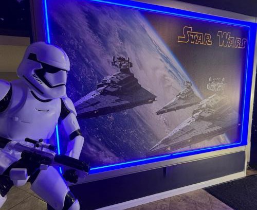 Clear Creek Casa | Florida Disney Star Wars Villa, Poolside Cinema